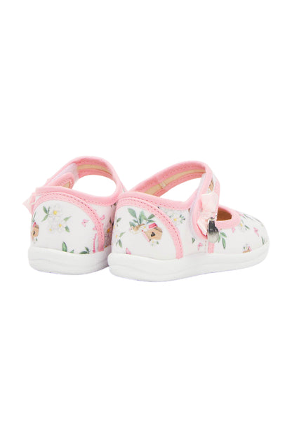 Monnalisa Baby Schuhe Kinder Ballerinas Gabardine