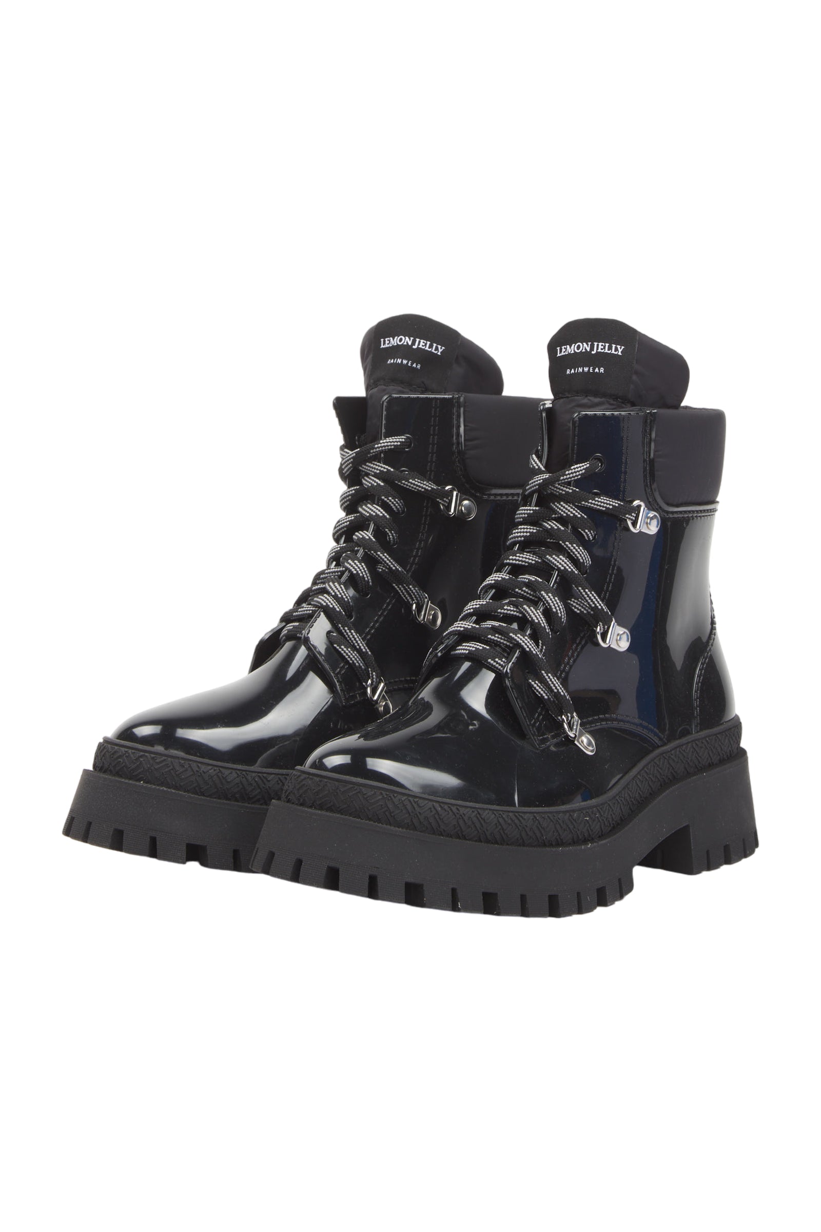 Lemon Jelly Schnürstiefeletten Size 40 Schwarz 