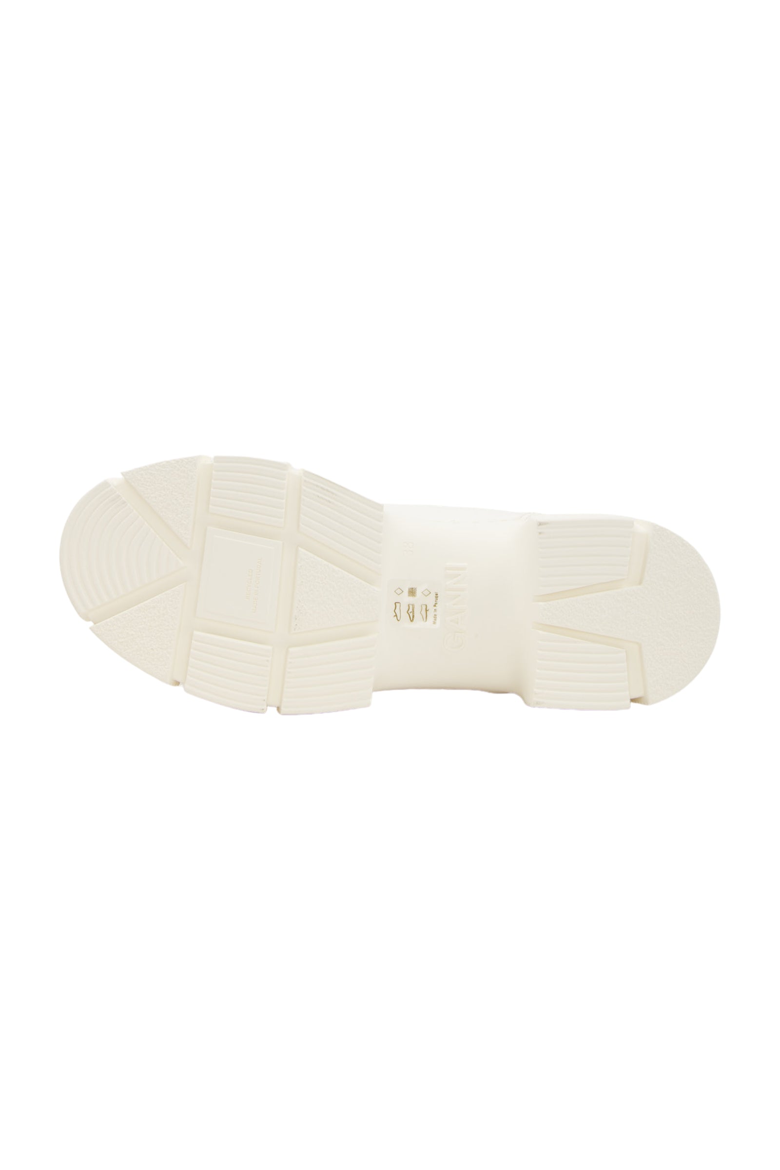 Ganni Ankle Boots Size 38 Weiß 