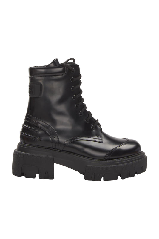 Msgm Schnürstiefeletten Size 38 Schwarz 