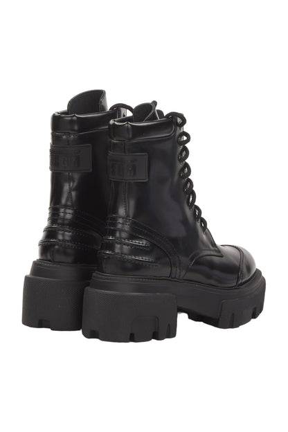 Msgm Schnürstiefeletten Size 38 Schwarz 