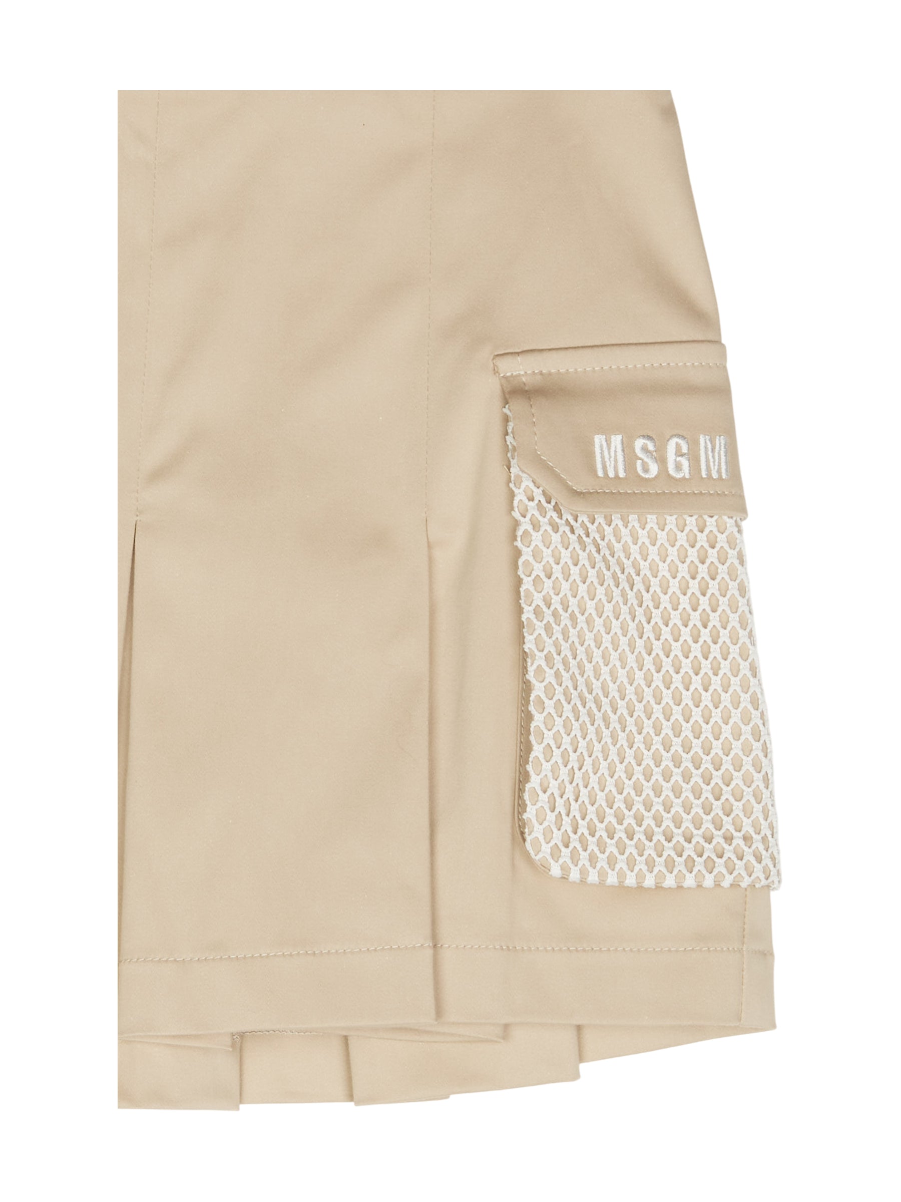 MSGM Rock mit Taschen Cargorock