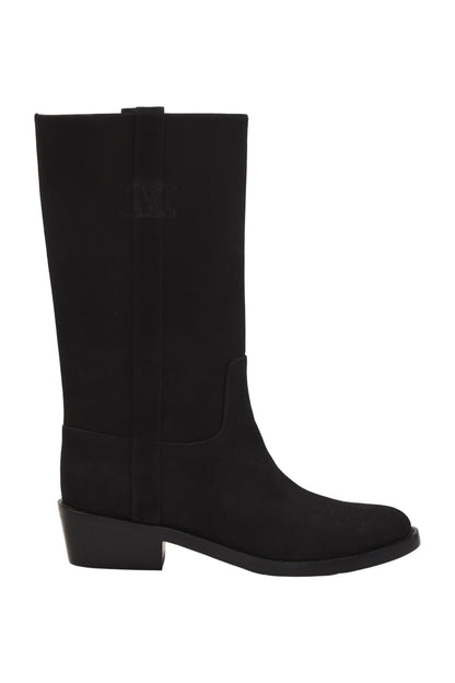 Max Mara Stiefel Size 38 Schwarz 