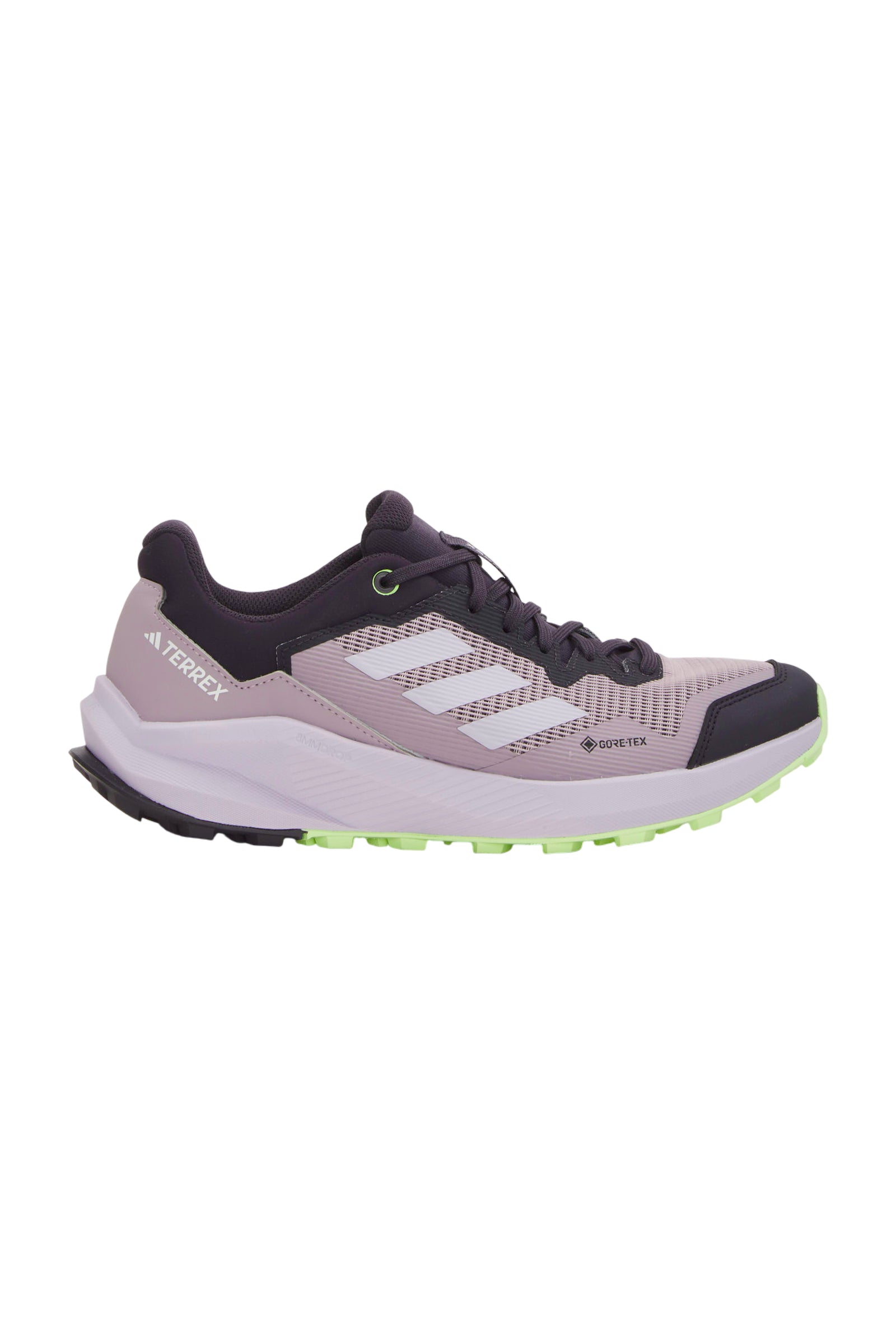 Adidas Terrex Trailrider GTX Damen Trailrunningschuhe - Fig/Silver Dawn/Green
