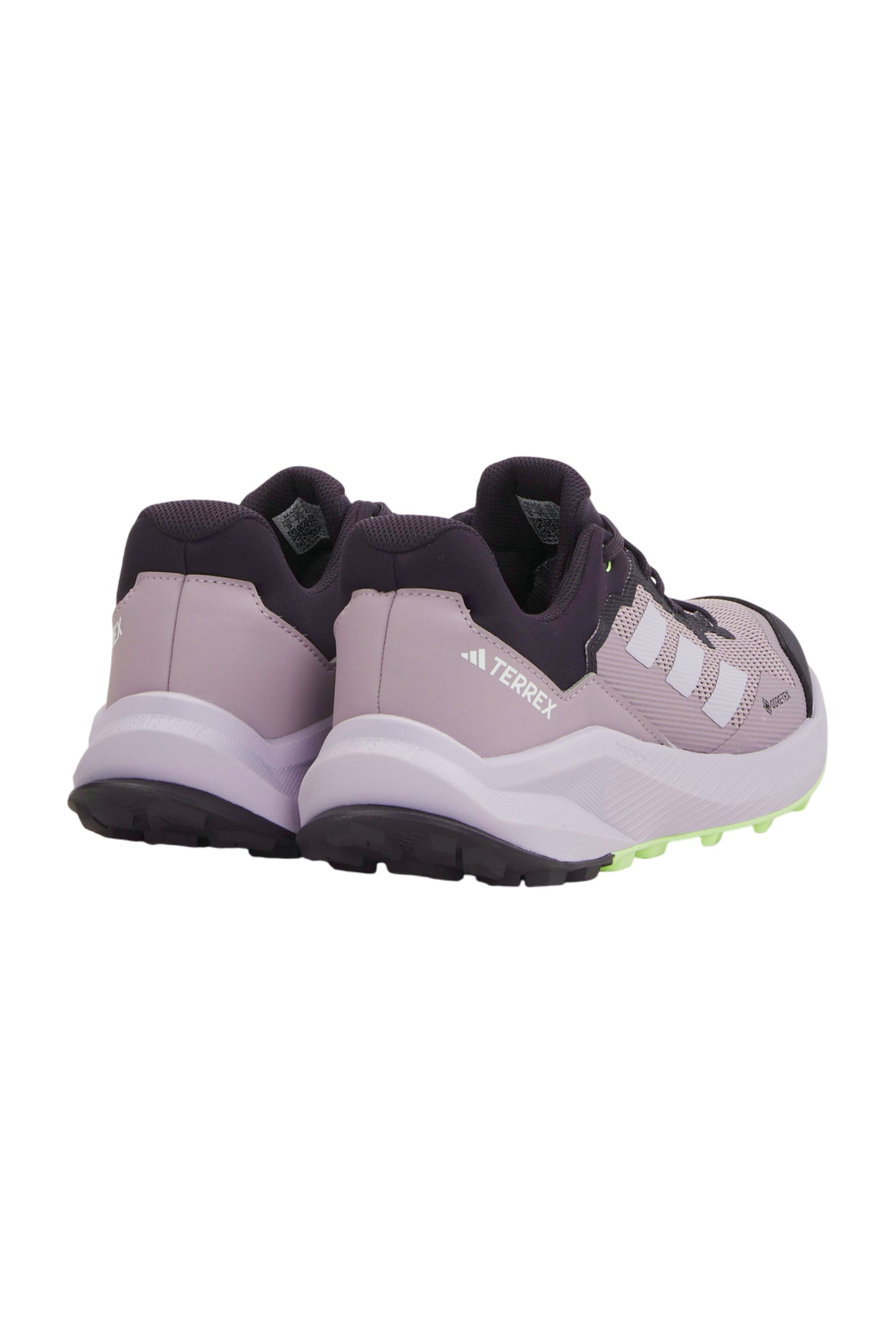 Adidas Terrex Trailrider GTX Damen Trailrunningschuhe - Fig/Silver Dawn/Green