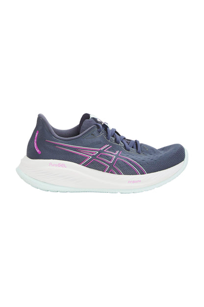 ASICS Gel-Cumulus 26 Damen Laufschuhe - Tarmac/Bold Magenta/Blau