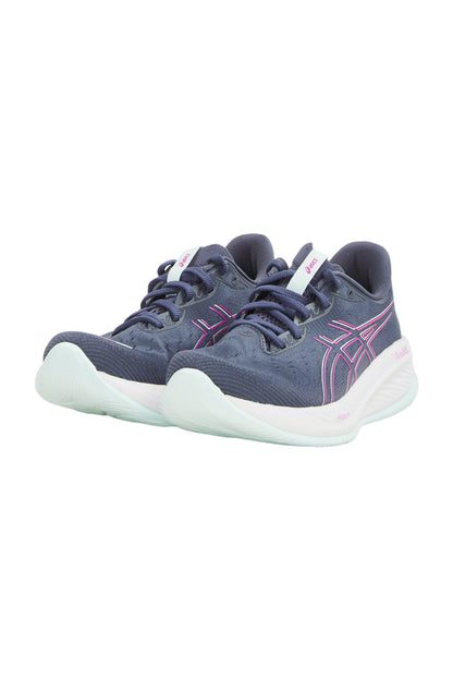 ASICS Gel-Cumulus 26 Damen Laufschuhe - Tarmac/Bold Magenta/Blau