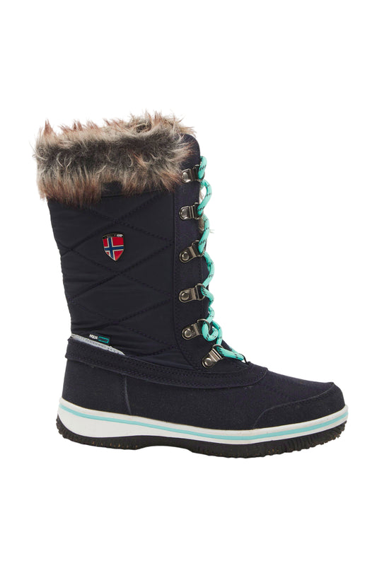 Trollkids Holmenkollen Kinder Winterstiefel - Blau