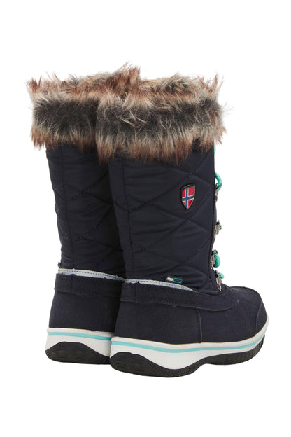 Trollkids Holmenkollen Kinder Winterstiefel - Blau
