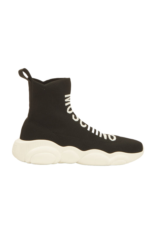 Moschino Sneakers Size 38 Schwarz 