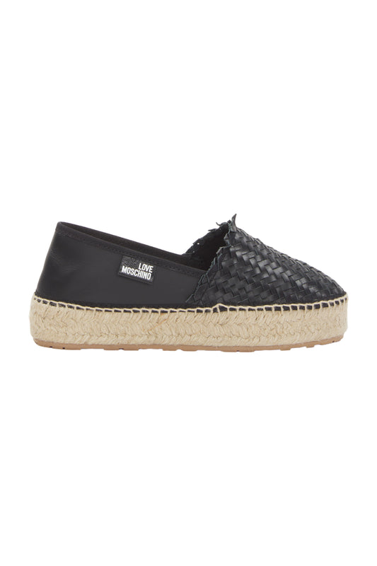 Love Moschino Slipper Size 37 Schwarz 
