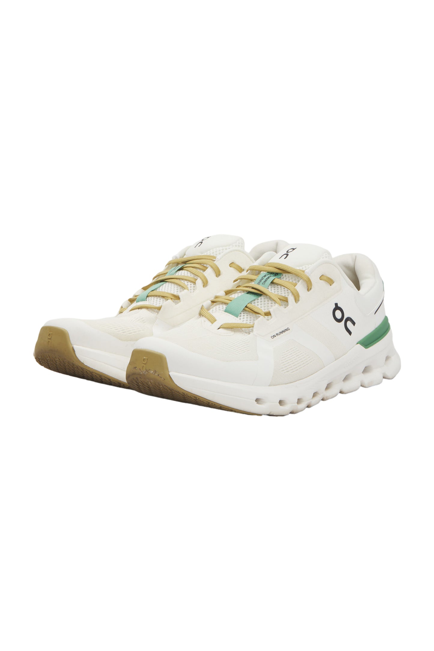 On Cloudrunner 2 Herren Laufschuhe - Weiß/Grün