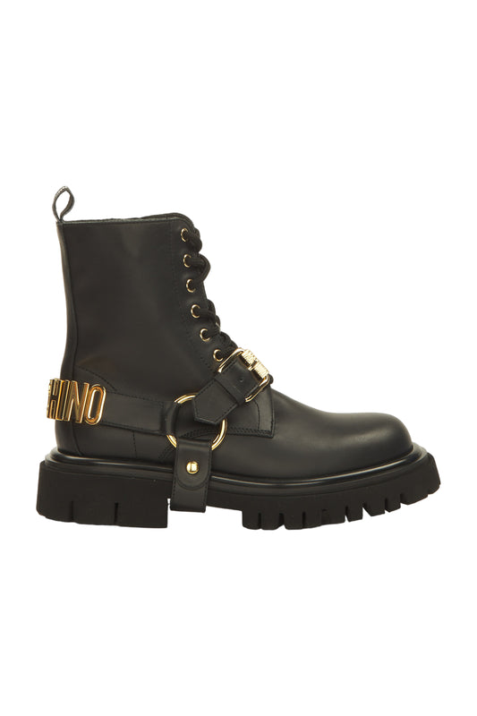 Moschino Stiefel Size 39 Schwarz 