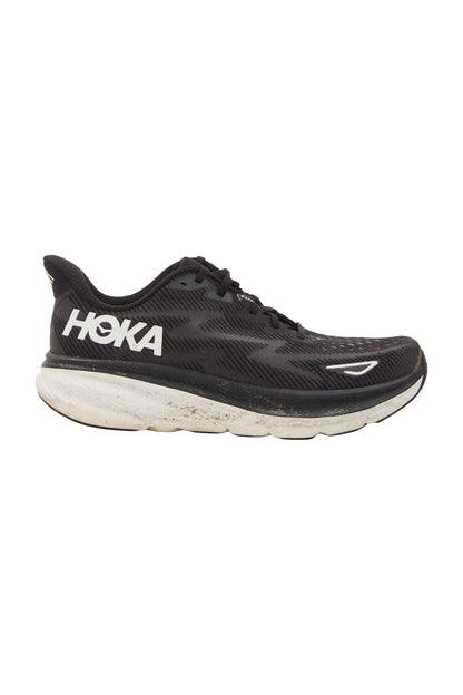 HOKA One One Clifton 9 Herren Laufschuhe - Schwarz/Weiß