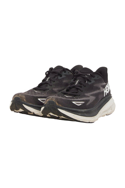 HOKA One One Clifton 9 Herren Laufschuhe - Schwarz/Weiß