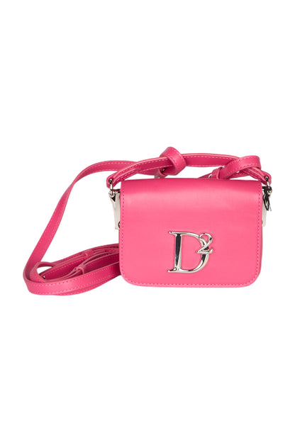 Dsquared2 Statement Crossbody Handtasche Pink 