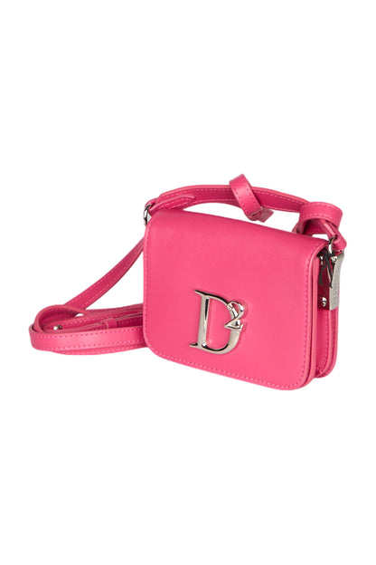 Dsquared2 Statement Crossbody Handtasche Pink 
