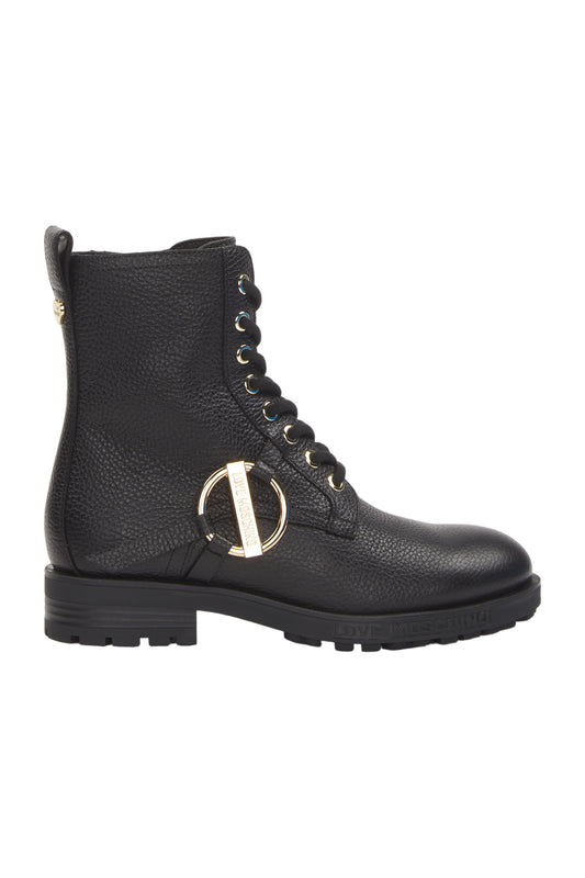 Love Moschino Schnürstiefeletten Size 36 Schwarz 