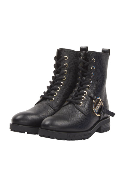 Love Moschino Schnürstiefeletten Size 36 Schwarz 