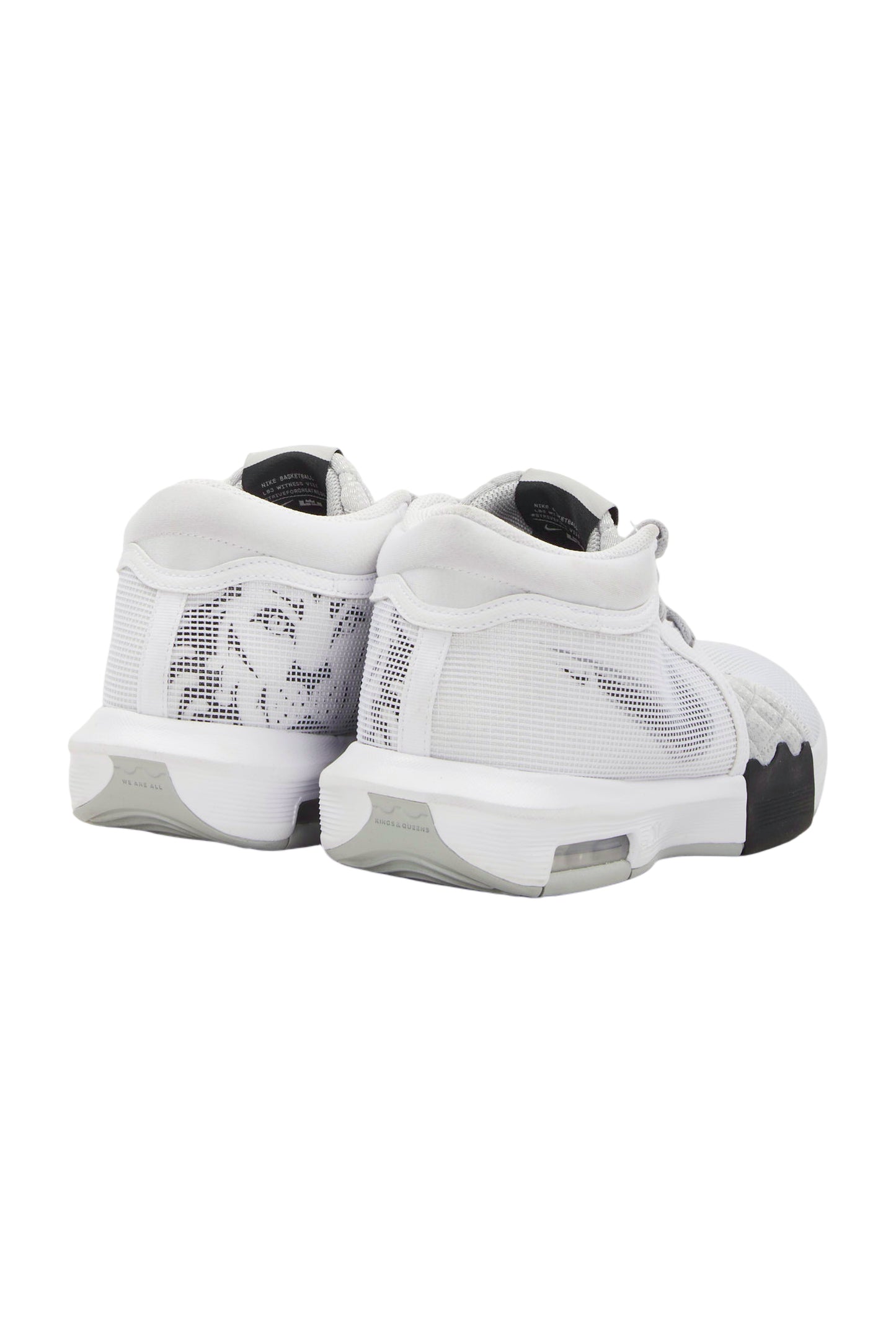 Nike LeBron Witness 8 Basketballschuh - Weiß/Schwarz