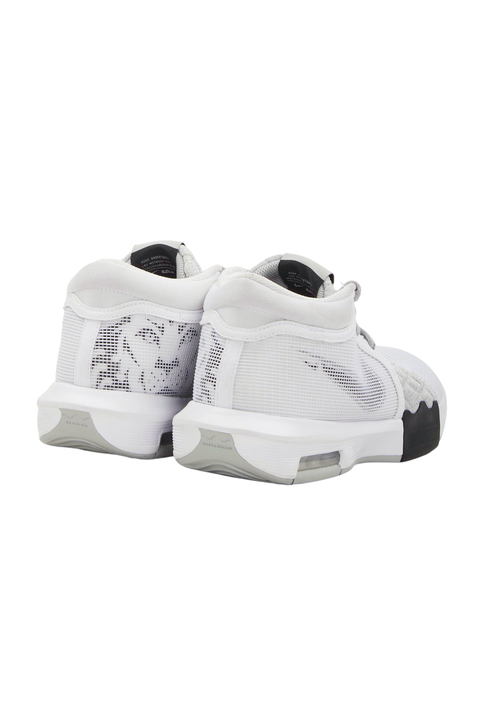 Nike LeBron Witness 8 Basketballschuh - Weiß/Schwarz