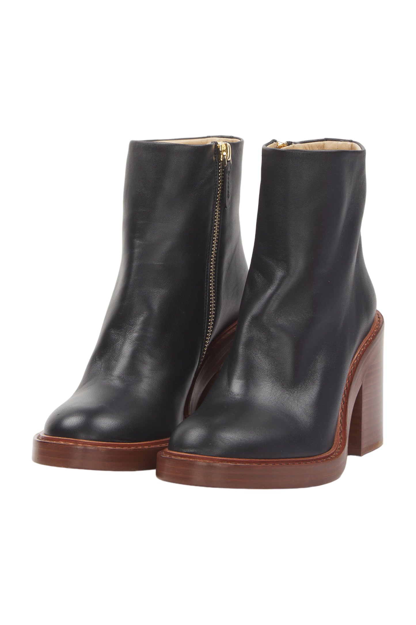 Chloé Ankle Boots Size 38 Schwarz 