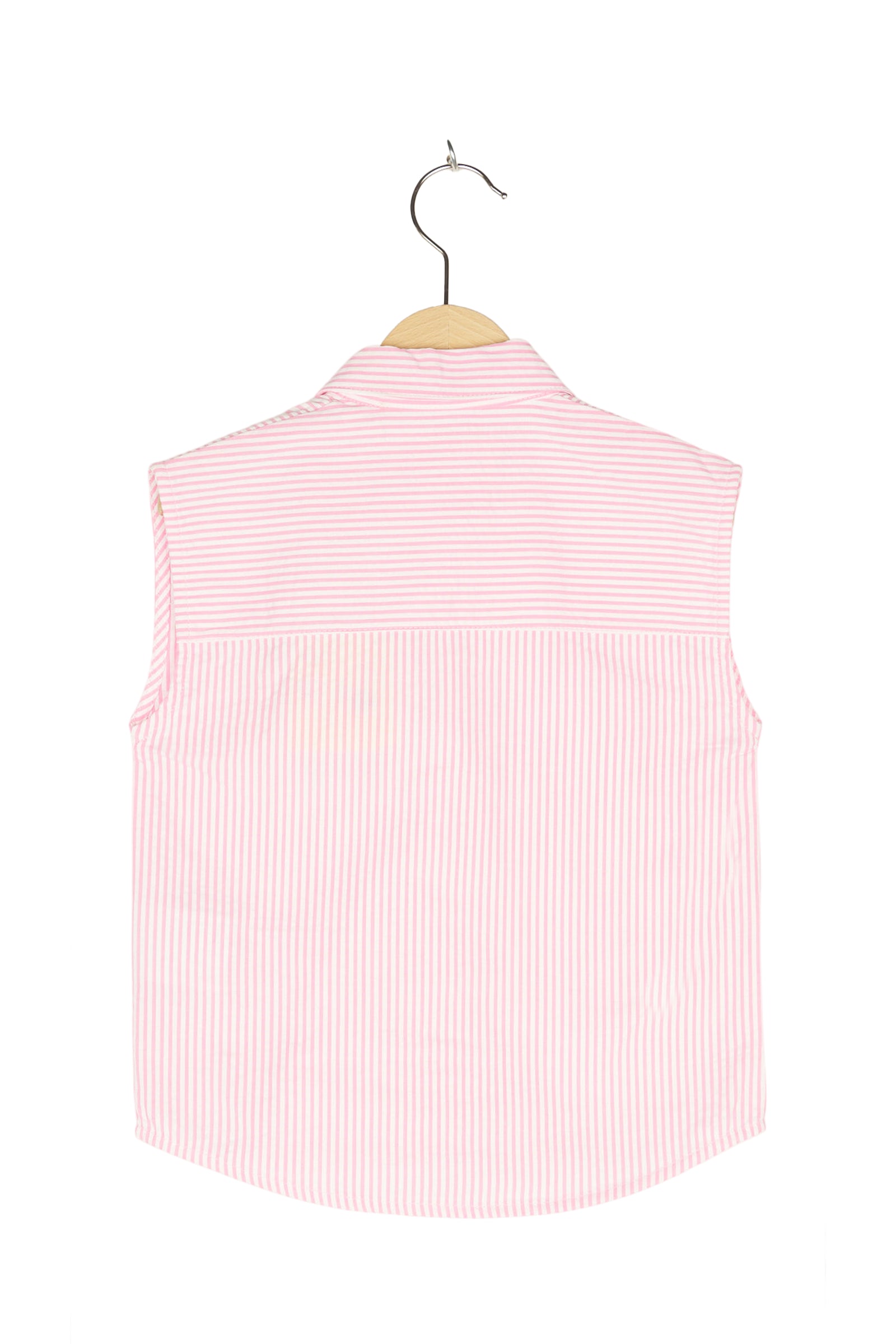 Off-White T-Shirt Bluse ärmellos gestreift
