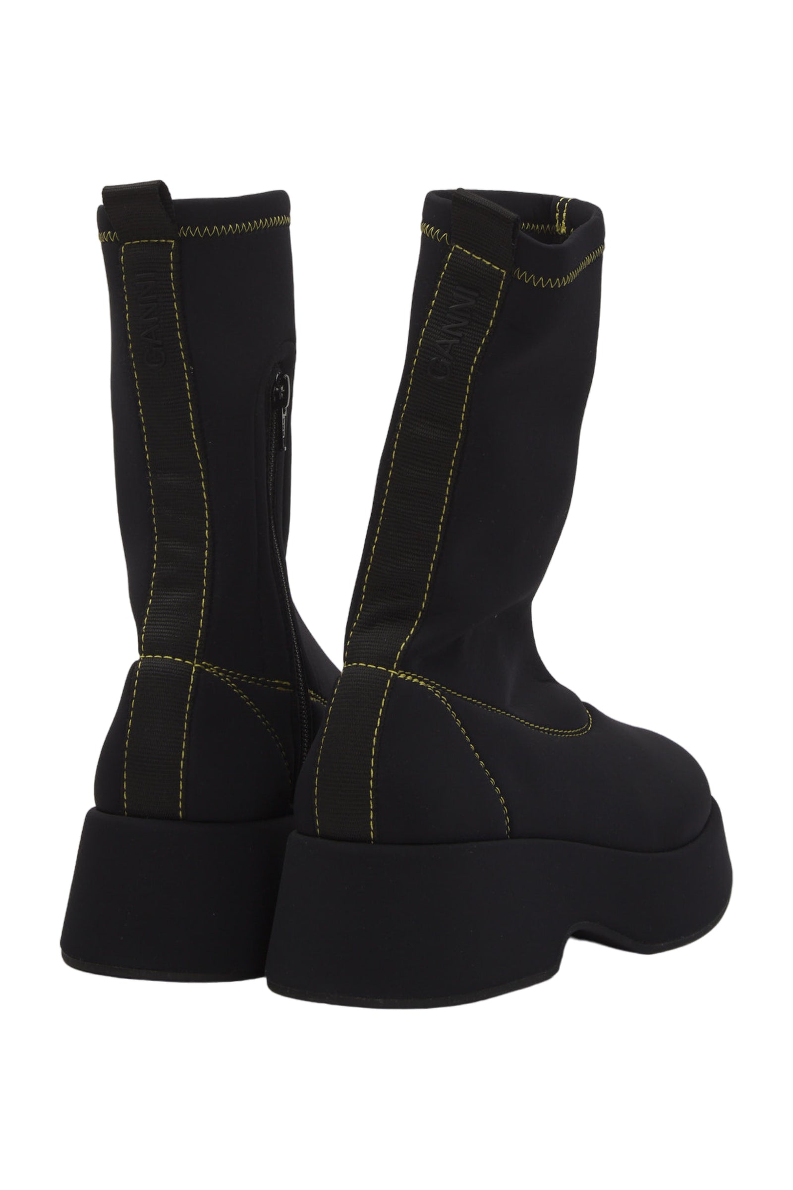 Ganni Stiefel Size 39 Schwarz 