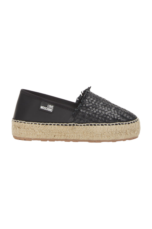 Love Moschino Slipper Size 37 Schwarz 