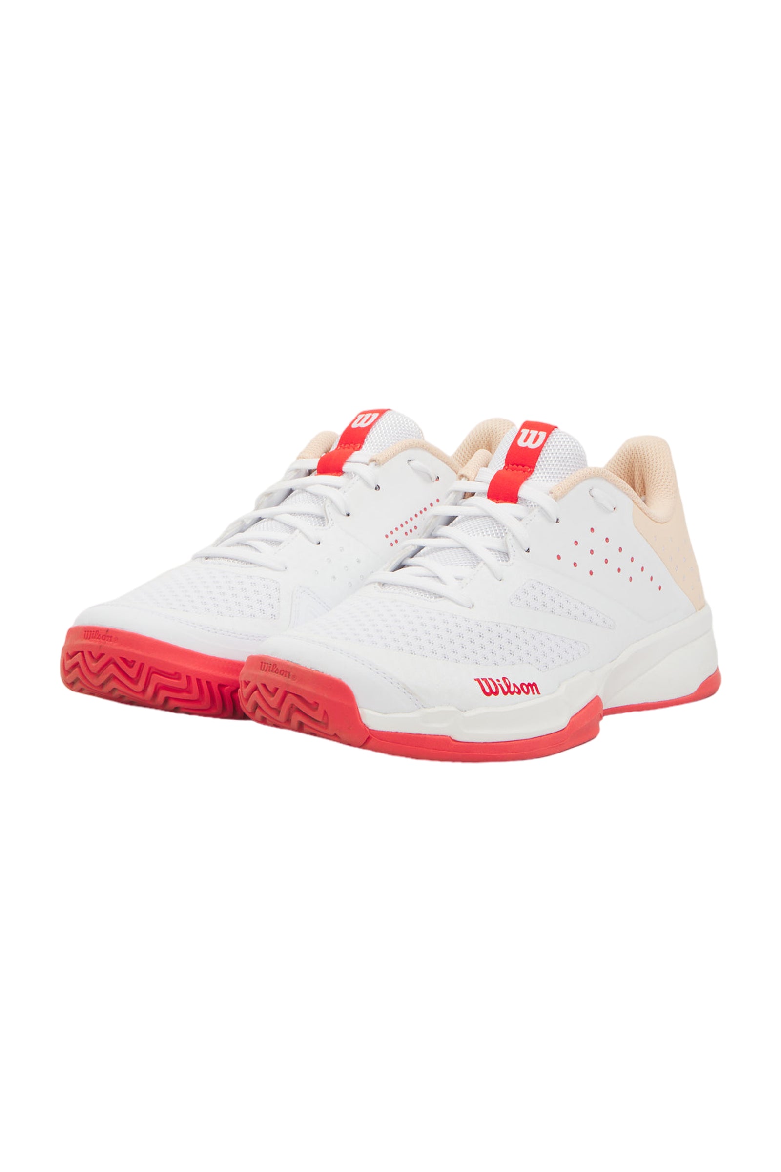 Wilson Rush Pro 4.0 Damen-Tennisschuhe  - Weiß/Apricot