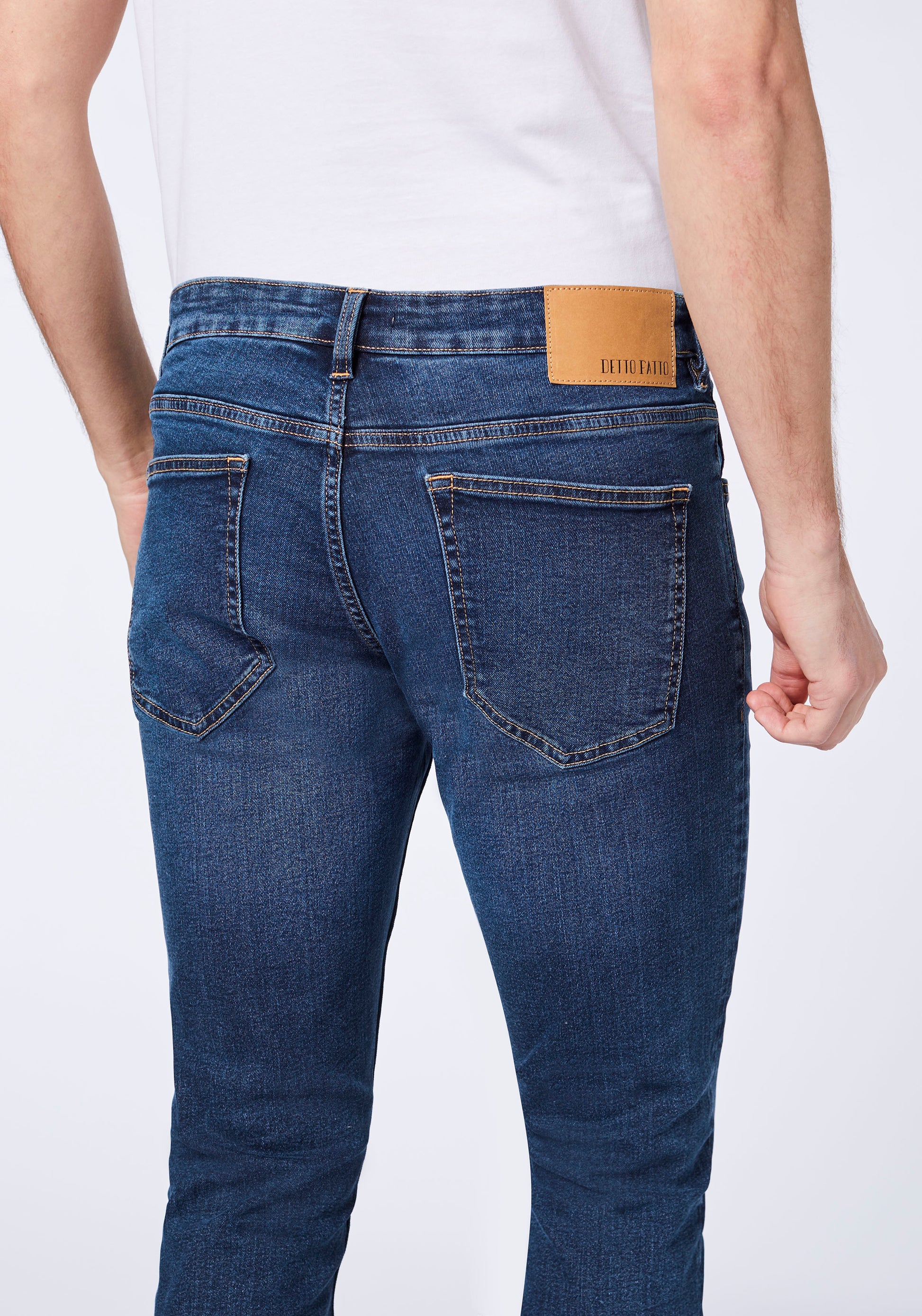 Detto Fatto Detto Fatto Man Tapered fit Men, Jeans, Comfort Fit 45 Medium Blue