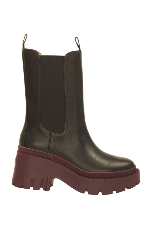 Coach Boots Size 37 Schwarz 