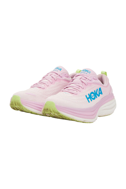 Hoka Bondi 8 Damen Laufschuhe - Pink Twilight/Waterpark