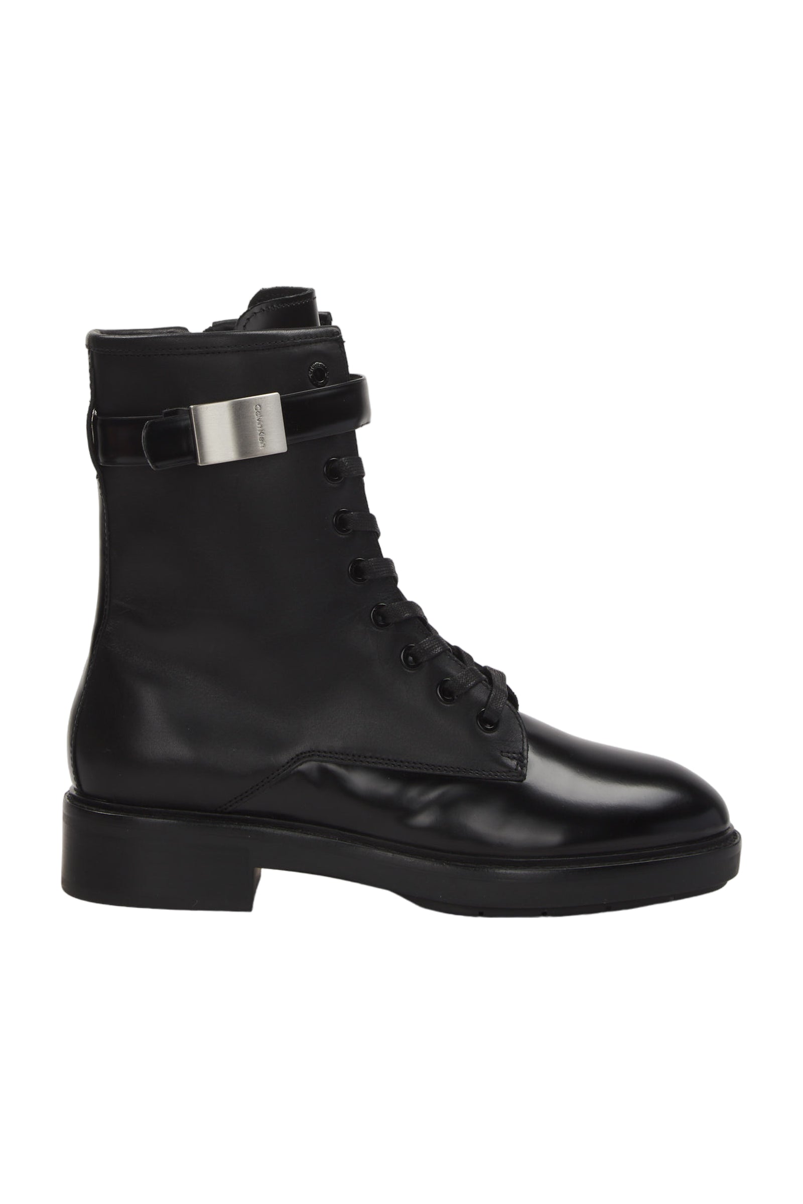 Calvin Klein Schnürstiefeletten Size 38 Schwarz 