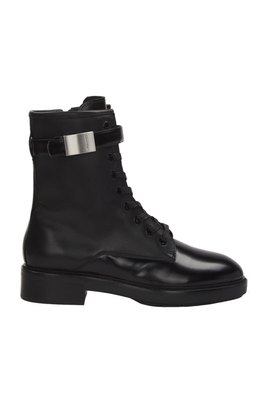 Calvin Klein Schnürstiefeletten Size 38 Schwarz 