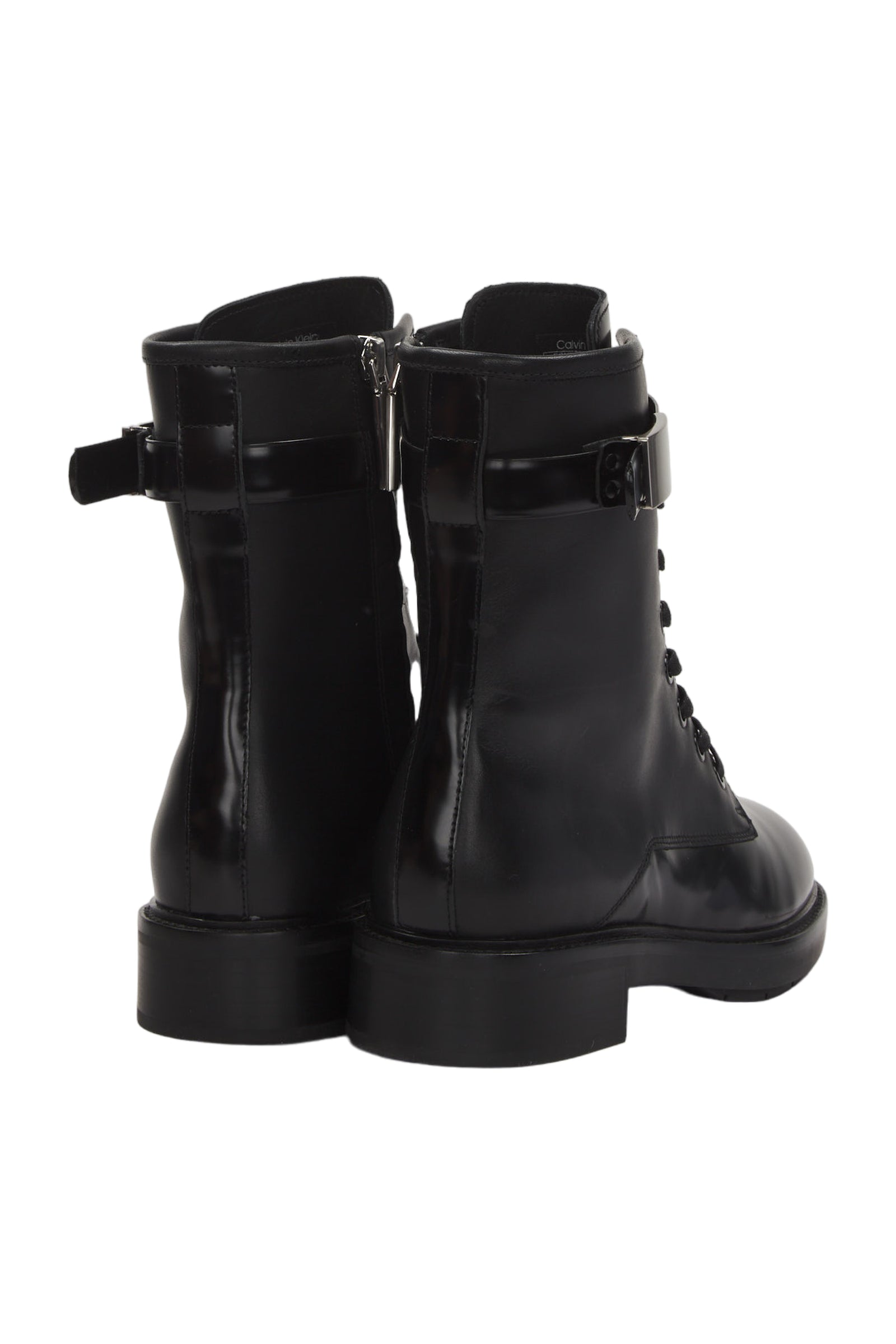 Calvin Klein Schnürstiefeletten Size 38 Schwarz 