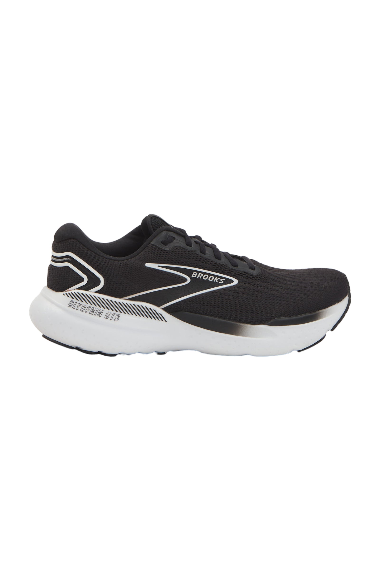 Brooks Glycerin GTS 21 Herren Laufschuhe - Schwarz/Grau/Weiß