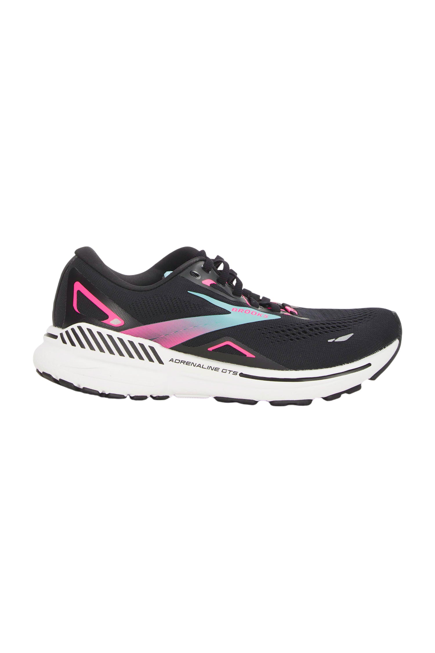Brooks Damen Adrenaline GTS 23 Laufschuhe - Schwarz/Pink