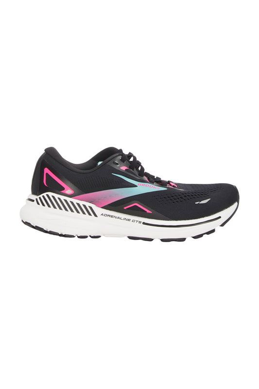 Brooks Damen Adrenaline GTS 23 Laufschuhe - Schwarz/Pink