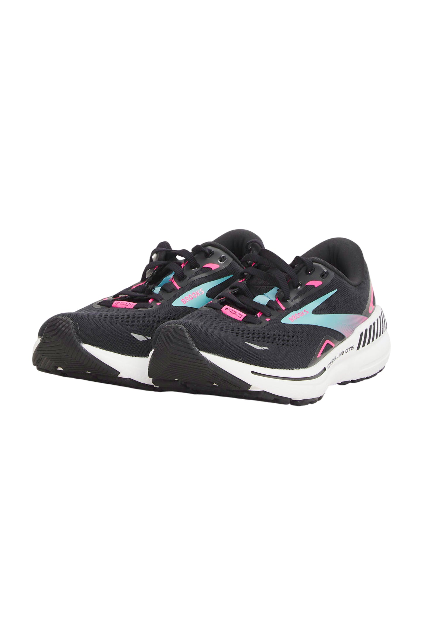 Brooks Damen Adrenaline GTS 23 Laufschuhe - Schwarz/Pink