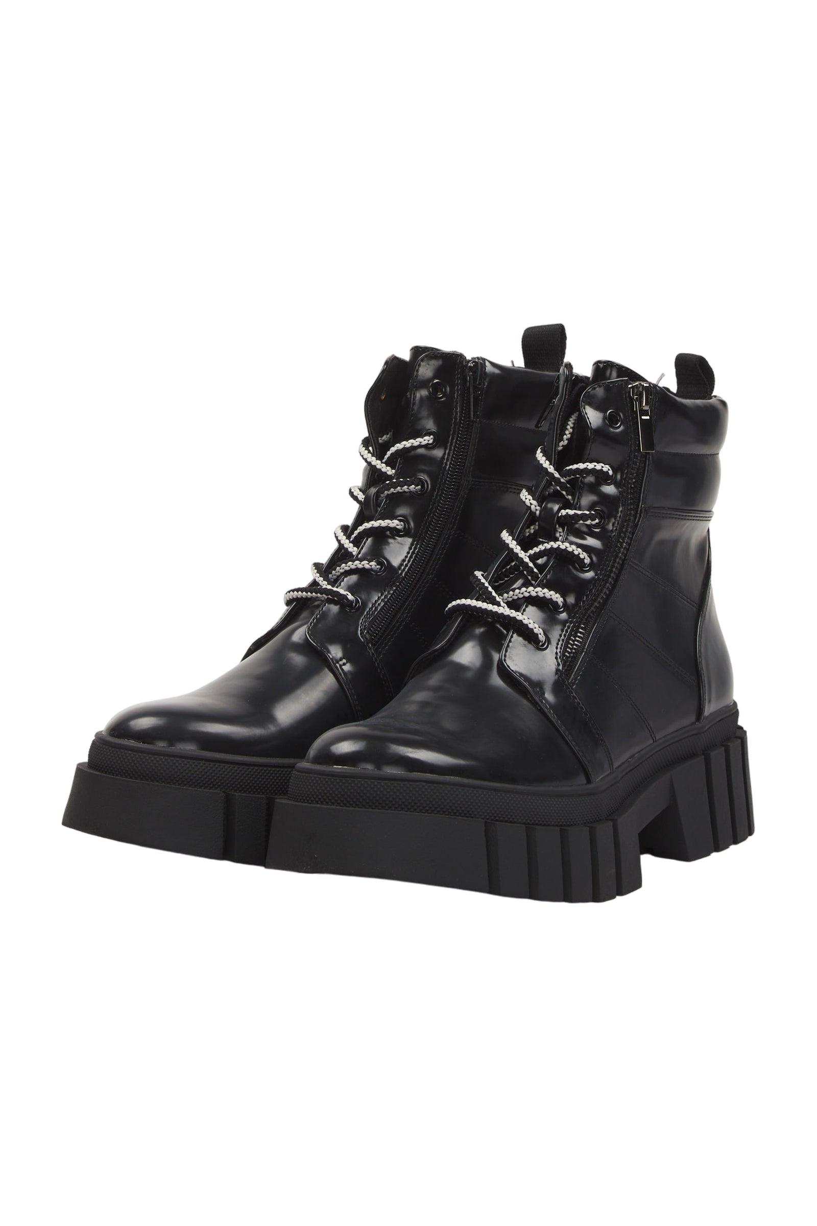Steve Madden Schnürstiefeletten Size 40 Schwarz 