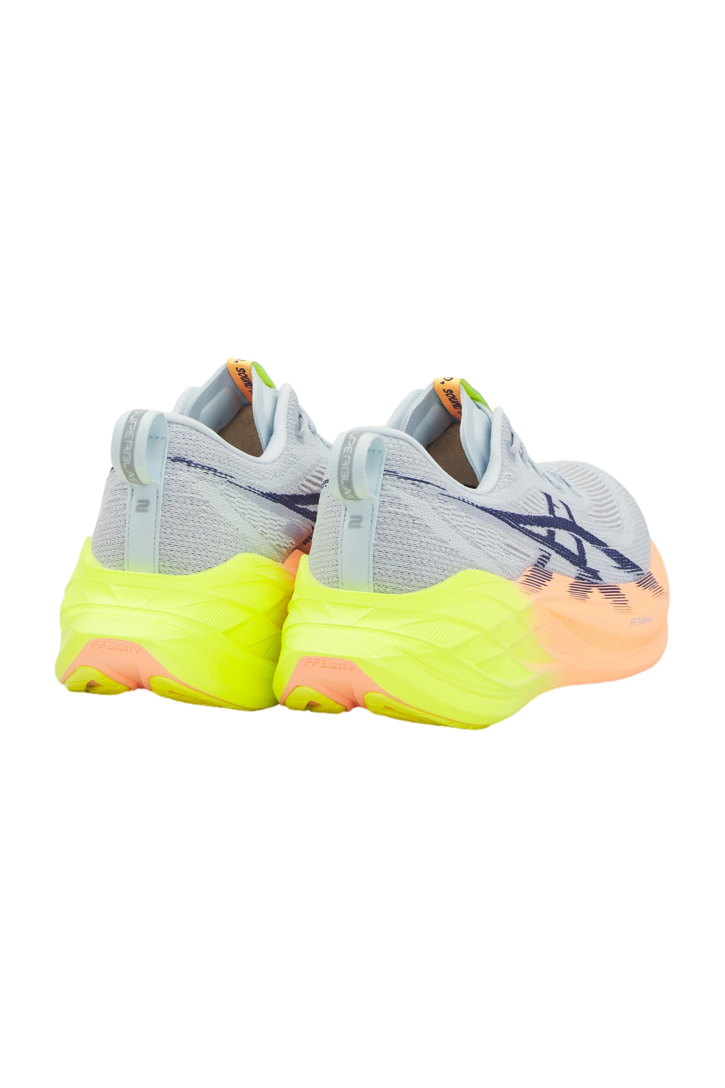 Asics Superblast 2 Paris  Herren Laufschuhe -  Cool Grey/Safety Yellow