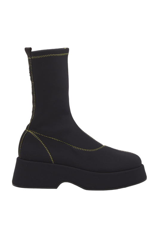 Ganni Ankle Boots Size 38 Schwarz 