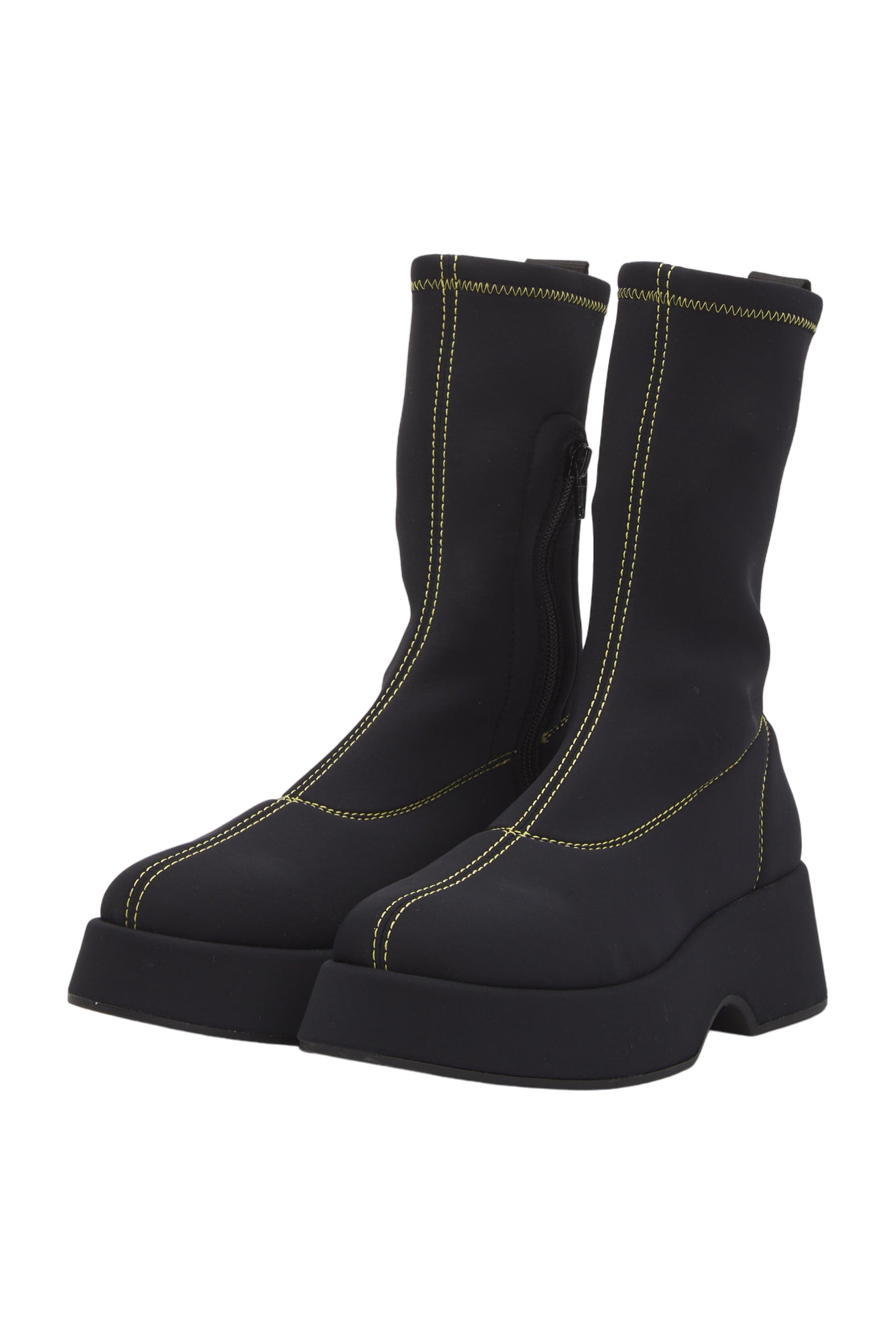 Ganni Ankle Boots Size 38 Schwarz 