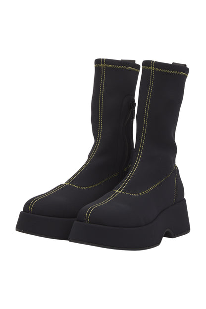 Ganni Ankle Boots Size 38 Schwarz 