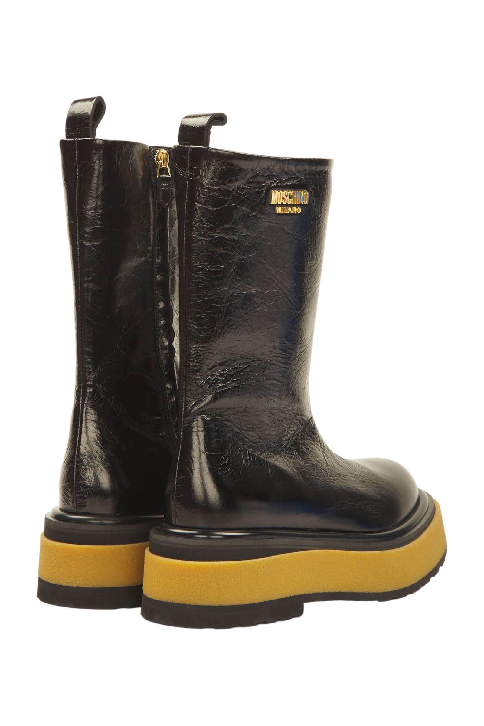 Moschino Stiefel Size 39 Schwarz 