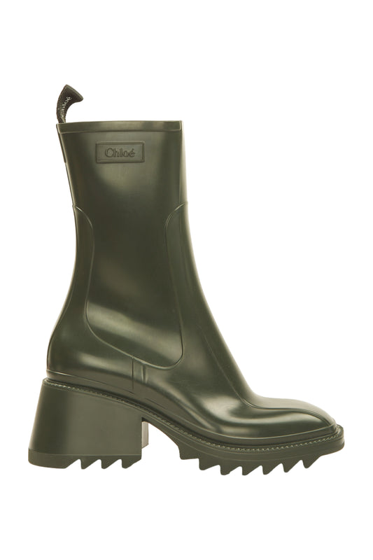 Chloé  'Betty’ heeled ankle boots Stiefel Size 39 Grün 