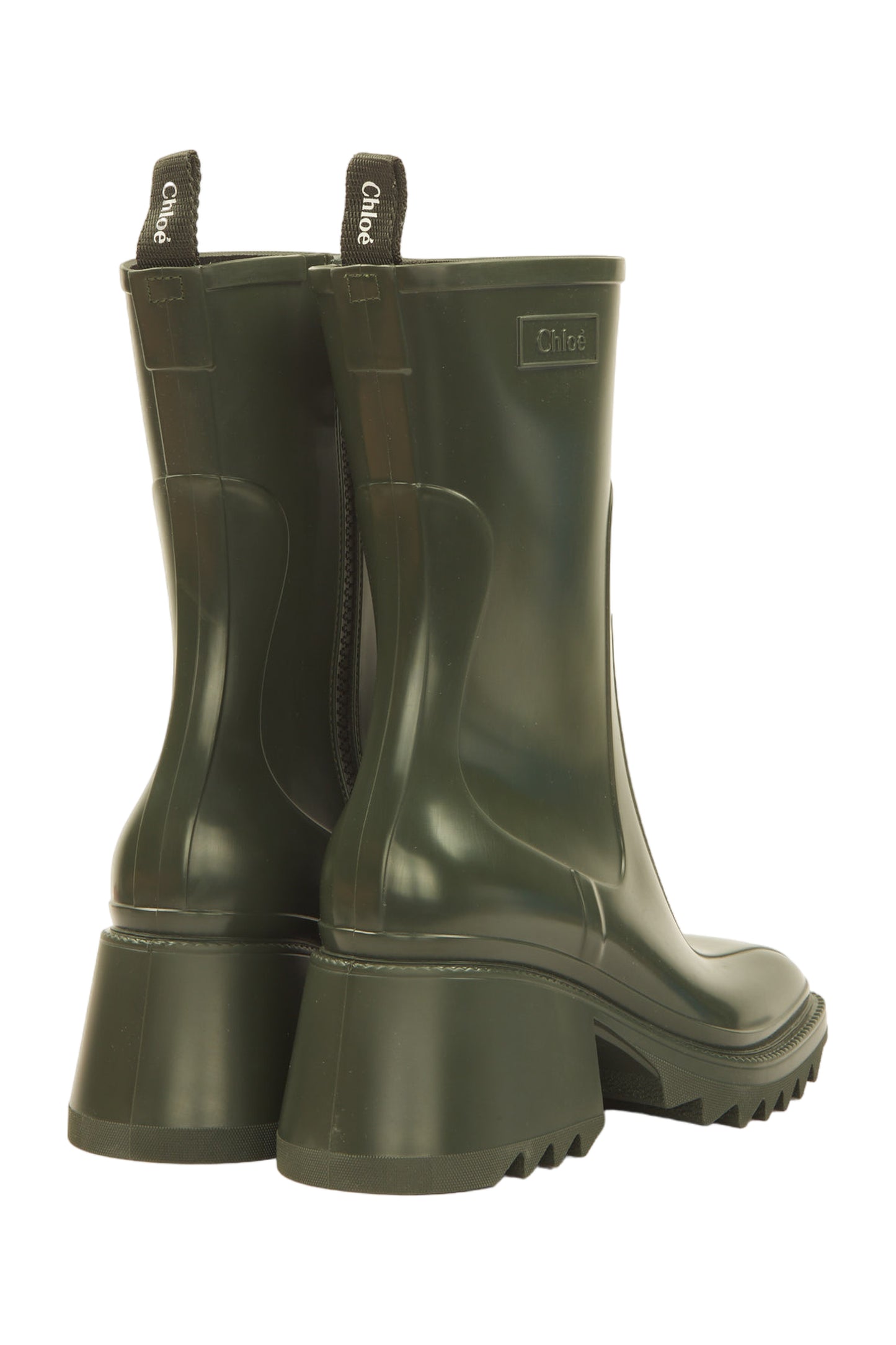 Chloé  'Betty’ heeled ankle boots Stiefel Size 39 Grün 