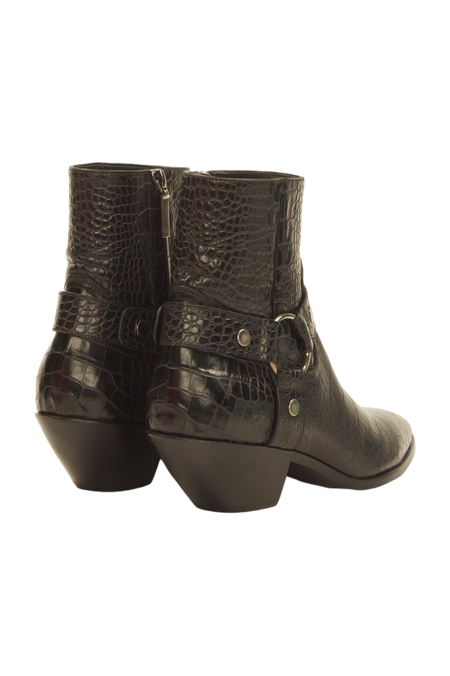 Saint Laurent Ankle Boots Size 41 Schwarz 