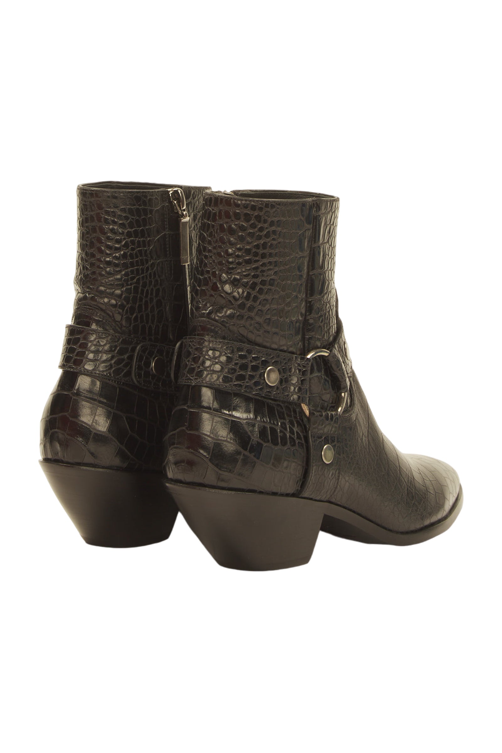 Saint Laurent Ankle Boots Size 41 Schwarz 